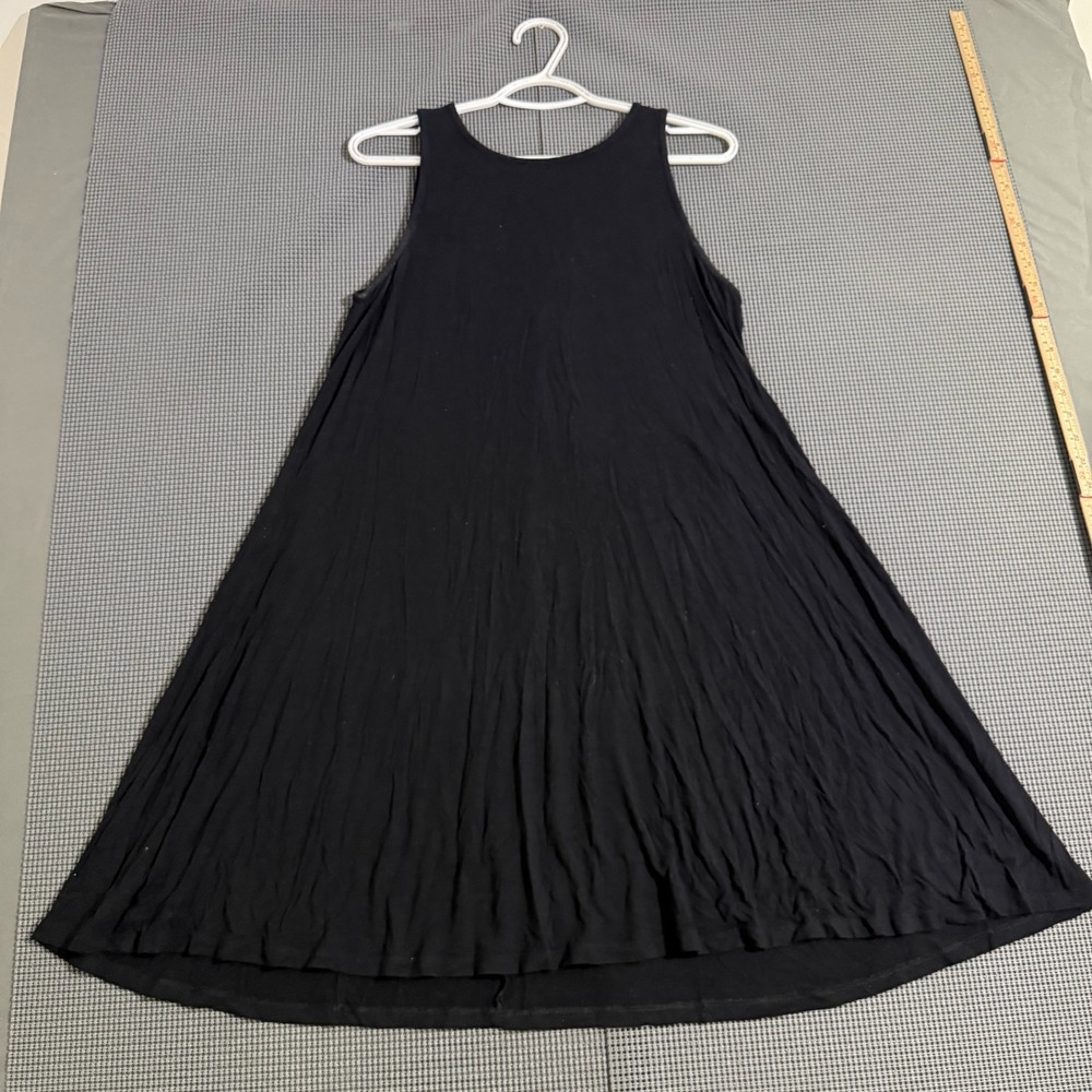 Old Navy Womens Sleeveless Swing Dress Black Size M
